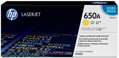 Toner HP č.650A - CE272A (Žlutý)