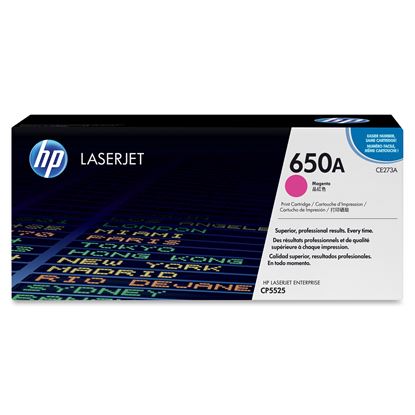 Toner HP č.650A - CE273A (Purpurový)