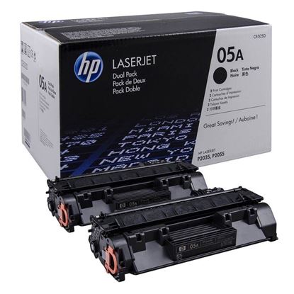 Tonery - Multi Pack HP č.05A - CE505D (Černý - black)