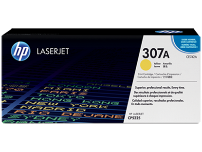 Toner HP č.307A - CE742A (Žlutý)