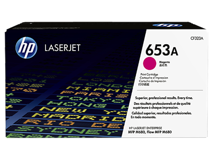 Toner HP č.653A - CF323A (Purpurový)