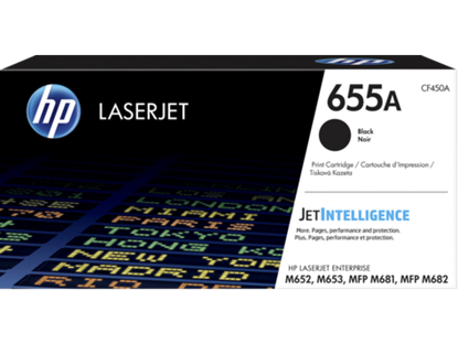 Toner HP č.655A - CF450A (Černý - black)