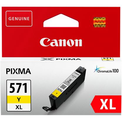 Zásobník Canon č.571 - CLI-571XL-Y (Žlutý)