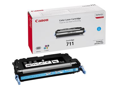 Toner Canon CRG-711C (Azurový)