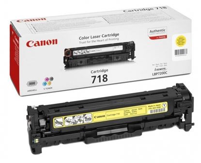 Toner Canon č.718 - CRG-718Y (Žlutý)