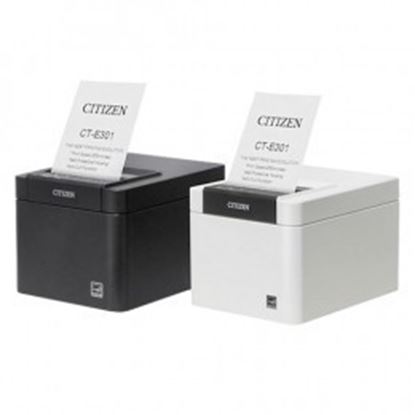 Citizen CT-E301 USB, RS232, Ethernet, černá