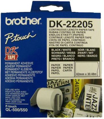 Role Brother DK-22205  (62 mm, role 30,5 m, )