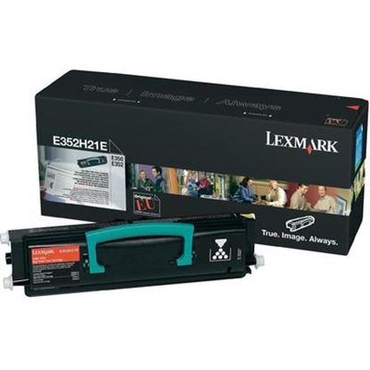 Toner Lexmark E352H31E (Černý) Return, Corporate