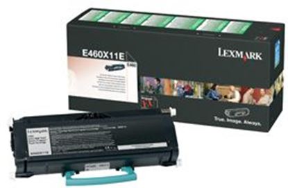 Toner Lexmark E460X21 (Černý) (return)