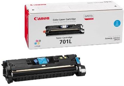 Toner Canon č.701 - EP-701LC (Azurový)
