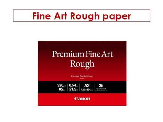 Canon FA-RG-A2 'Premium FineArt Rough A2'(A2, 25 listů, )