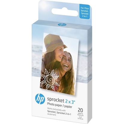 HP HPIZ2X320 'Zink Paper Sprocket 20 Pack 2x3"'(50x76mm, , )