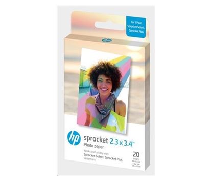 HP HPIZL2X320 'Zink Paper Sprocket Select 20 Pack 2,3x3,4"'(50x76mm, , )