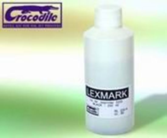 Černý inkoust 100ml pro cartridge Lexmark 13400HC