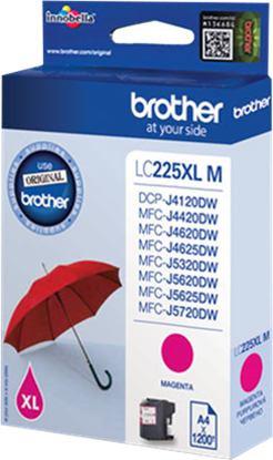 Zásobník Brother č.225 - LC-225XLM (Purpurový)
