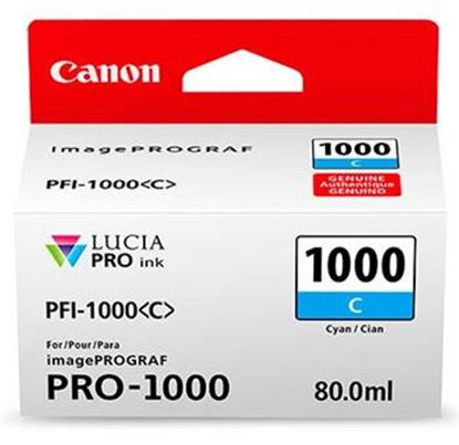 Zásobník Canon č.1000 - PFI-1000C (Azurový)