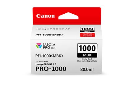 Zásobník Canon č.1000 - PFI-1000MBK (Matně černý)