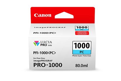 Zásobník Canon č.1000 - PFI-1000PC (Světle azurový)