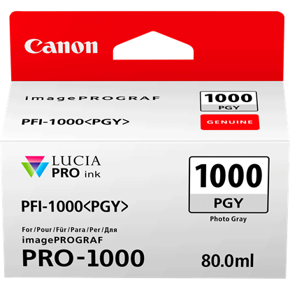 Zásobník Canon č.1000 - PFI-1000PGY (Šedý foto)
