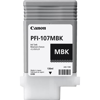 Zásobník Canon č.107 - PFI-107Mbk (Matně černý)