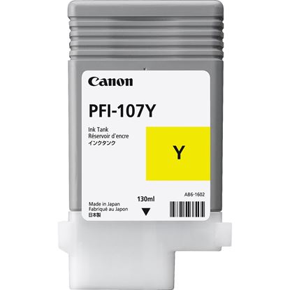 Zásobník Canon č.107 - PFI-107Y (Žlutý)
