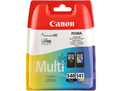 Cartridge - Multi Pack Canon č.540+541 - PG-540+CL-541 (Černá a barevná) - Doprodej