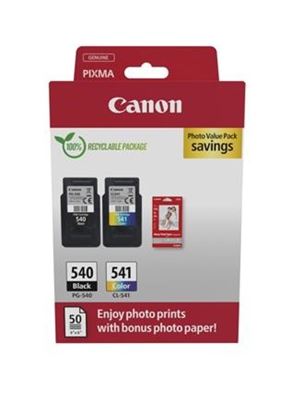 Photo Pack Canon PG-540+CL-541+GP-501 (Černý a barevný)