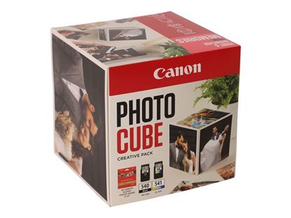 Photo Pack Canon PG-540+CL-541CUBE (Černý, azurový, purpurový, žlutý)