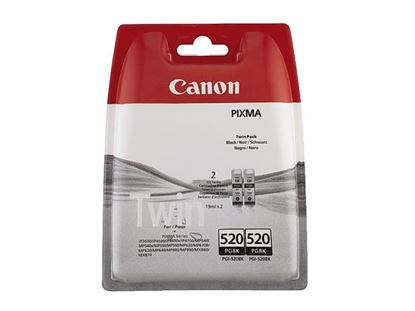 Zásobníky - Multi Pack Canon č.2x520 - PGI-520Bk2 (Černé) (2x PGI-520BK)