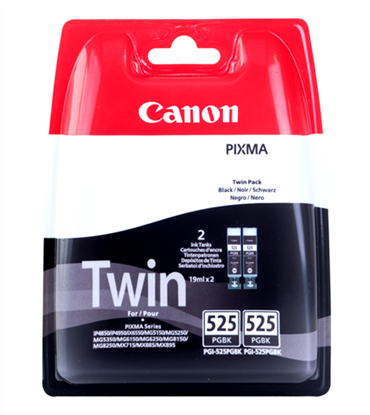 Zásobníky - Multi Pack Canon č.2x525 - PGI-525Bk2 (Černé)
