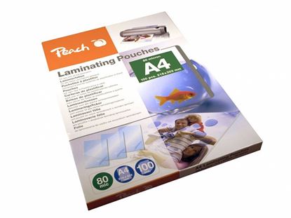 Folie do laminátoru Peach PE-PP580-02 (A4, 100 listů, 80 um)