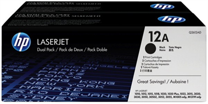 Tonery - Multi Pack HP č.12A - Q2612AD (Černý - black)