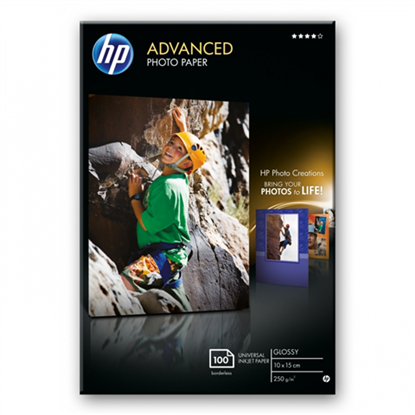 HP Q8692A 'HP Advanced Glossy Photo Paper'(10x15cm, 100 listů, 250 g/m2)