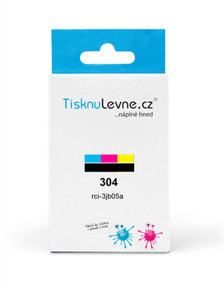 Cartridge - Multi Pack TisknuLevne.cz č.304 3JB05A (Černá a barevná)