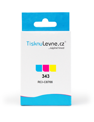 Cartridge TisknuLevne.cz č.343 C8766E (Barevná)