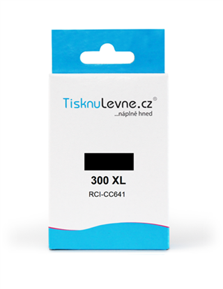 Cartridge TisknuLevne.cz č.300XL CC641E (Černá - black)