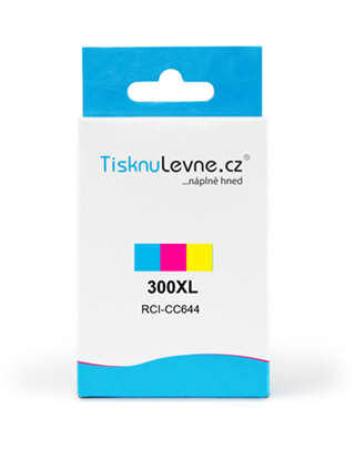 Cartridge TisknuLevne.cz č.300XL CC644E (Barevná)