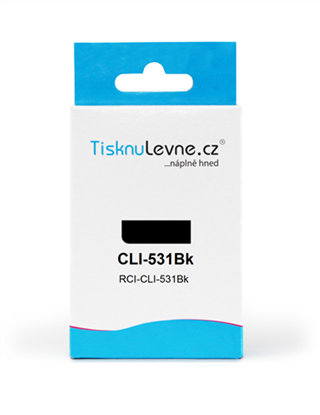 Zásobník TisknuLevne.cz CLI-531Bk (Černý)