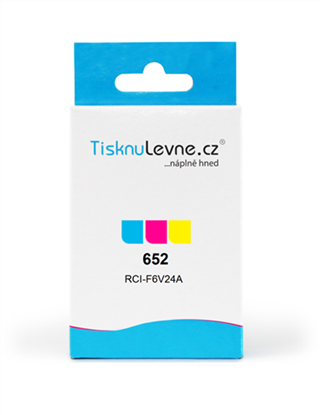 Cartridge TisknuLevne.cz č.652 F6V24A (Barevná)