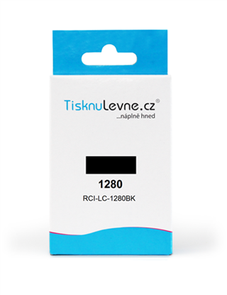Zásobník TisknuLevne.cz č.1280 LC-1280XLBK (XL) (Černý)