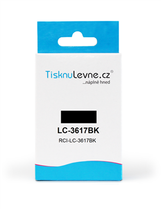 Zásobník TisknuLevne.cz č.LC-3617BK LC-3617BK XL (Černý)