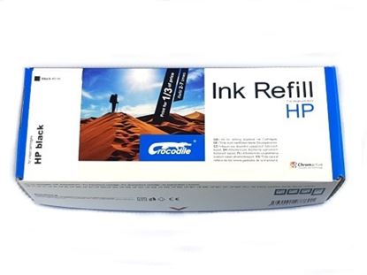 Refill-kit Crocodile RHPBK pro černé cartridge HP