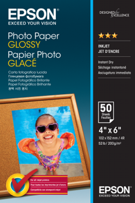 Epson S042547 'Premium Glossy Photo Paper'(10x15cm, 50 listů, 200 g/m2)