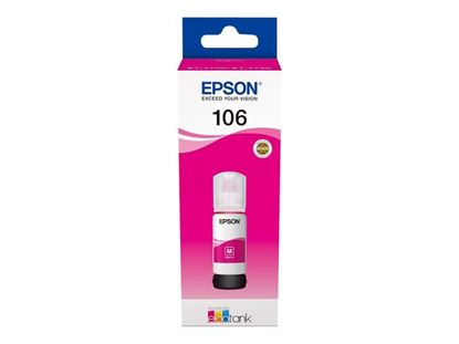 Lahev s inkoustem Epson č.106 - T00R3 (Purpurová)