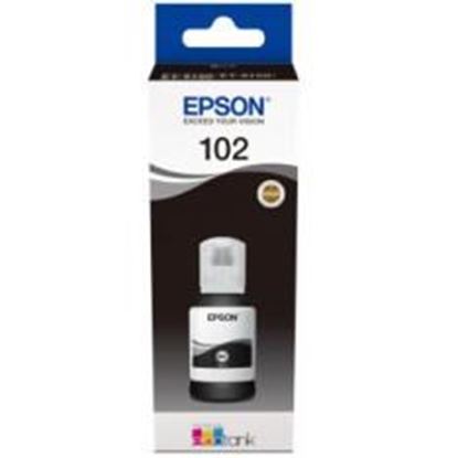 Lahev s inkoustem Epson č.102 - T03R1 (Černá)