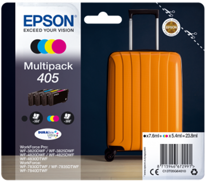 Zásobníky - Multi Pack Epson č.405 - T05G6 (Černé, azurové, purpurové, žluté)