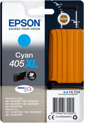 Zásobník Epson č.405XL - T05H2 (Azurový) 405XL