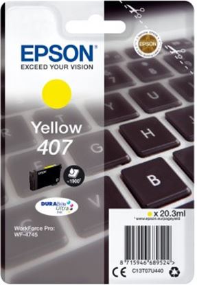 Zásobník Epson č.407 - T07U4 (Žlutý)