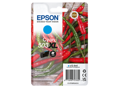 Zásobník Epson č.503XL - T09R2 (Azurový)