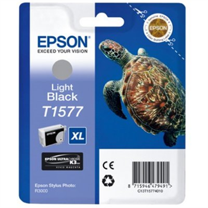 Zásobník Epson T1577 (Šedý) XL